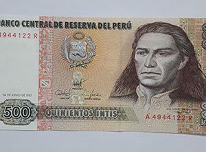 Banknotes Peru