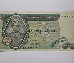 Banknotes Zaires