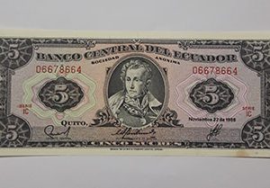 Banknotes Ecuador