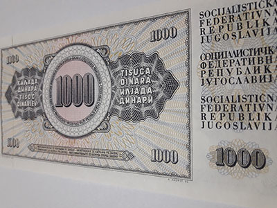 yugoslavia banknotes