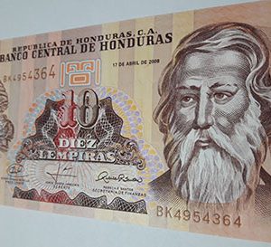banknotes Honduras