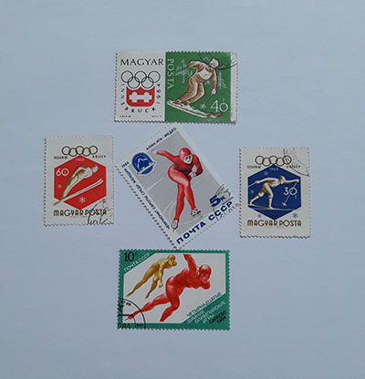 Beautiful foreign stamp
