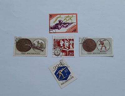 Beautiful foreign stamp