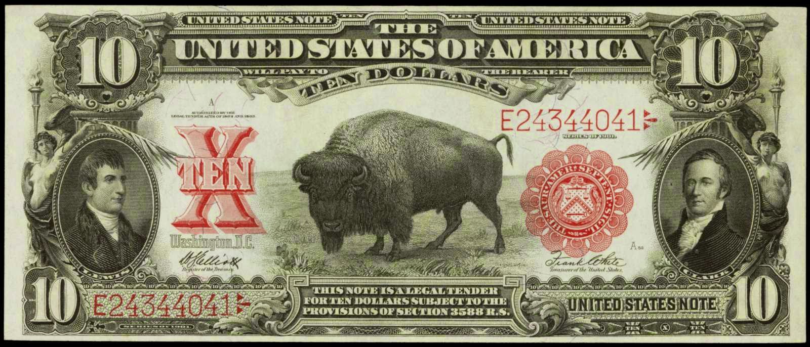 Old American banknotes nnn dd