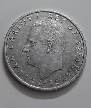 Spanish foreign currency 1980-fdf