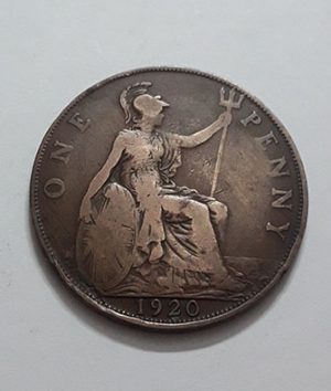 Foreign currency of King George V of Britain in 1920-cae