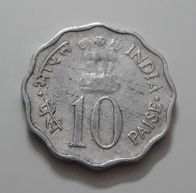 Foreign commemorative coin of India in 1975-nbb