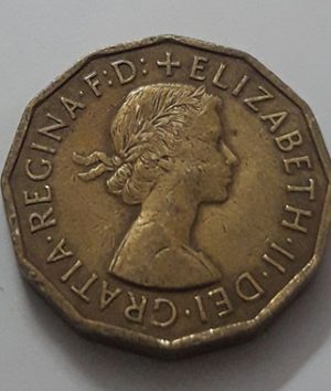 British foreign currency Queen Elizabeth 1954-gtb