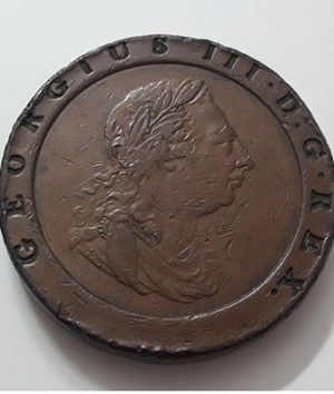 British foreign currency King George III of 1797 large size-udk
