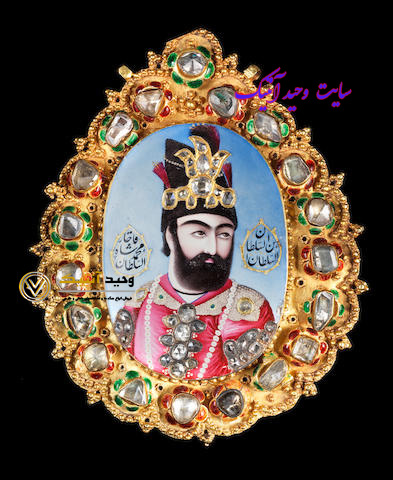Qajar medals and emblems AS