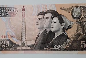 North Korea foreign banknotes very beautiful design-rff