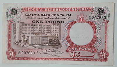 Nigerian foreign currency is a very rare design-yfn