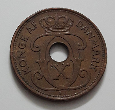 Extremely rare and valuable foreign coin of Denmark in 1937-wdw