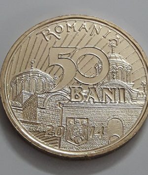 Foreign coin, a very beautiful and rare memorial of Romania in 2014-wzz