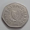 Foreign coin of the beautiful design of Cyprus 1994-fyf
