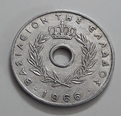 Foreign currency of Greece, rare type, 1966-rpr
