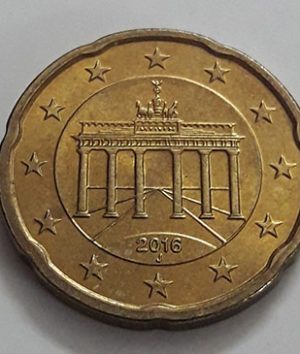 20 cent EU foreign currency coin 2016-oss