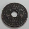 Foreign currency of East Africa British colony of Queen Elizabeth 1956-ccm