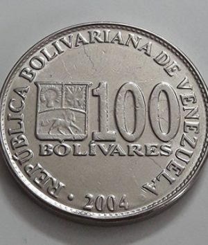 Venezuelan foreign currency, 100 units, 2004-dpd