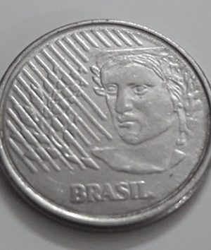 Foreign coin of the beautiful design of Brazil, unit 10, 1994-pqm