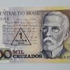 Foreign banknote of beautiful design of Brazil, unit 1000 (bank quality)-qdd