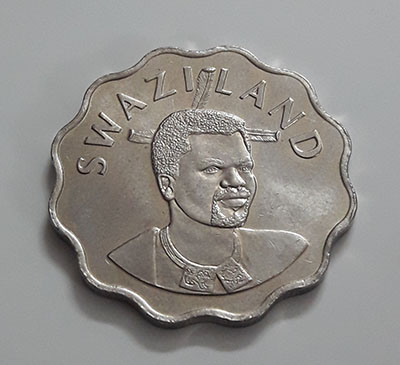 Foreign coin A very rare and valuable design of Swaziland in 2002-whh