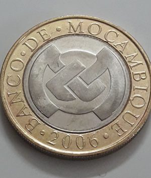 Mozambique rare design collectible foreign coin of 2006-eye