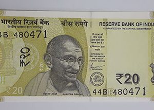 Foreign banknotes of India in 2019-whh
