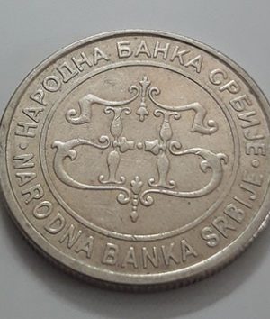 Rare foreign coin of Serbia, large size, 2003-xrx