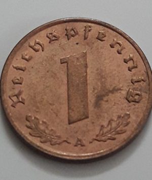 Foreign cross coin of Germany, unit 1, 1939-mrm