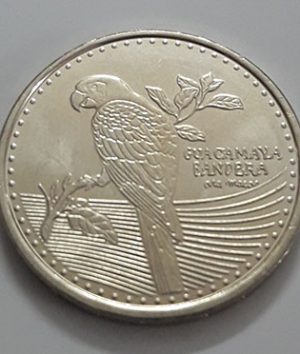 Colombia beautiful foreign coin parrot design 2017-ruu