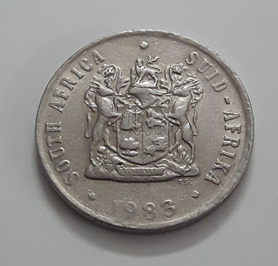South African coin of 1983-hth