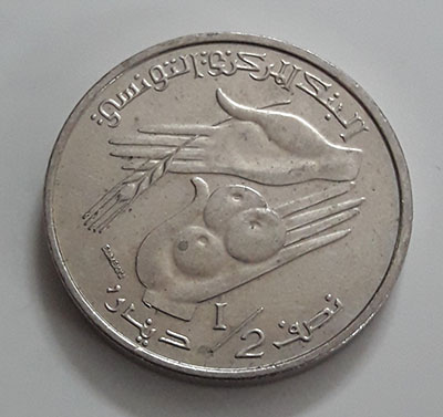 Tunisian commemorative foreign coin, 1.2 units, 2009-tyu