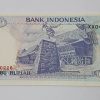 Collectible banknote of the beautiful design of Indonesia in 1992ass