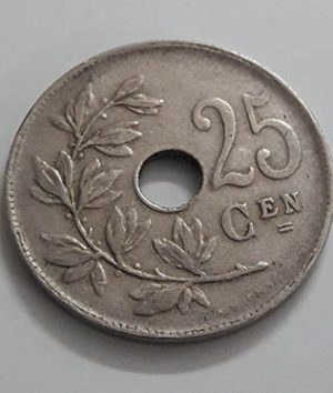 Belgium Foreign Collectible Coin 1927 Unit 25