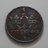 Collectible foreign coin, beautiful design of Sweden, unit 1, 1950-bqq