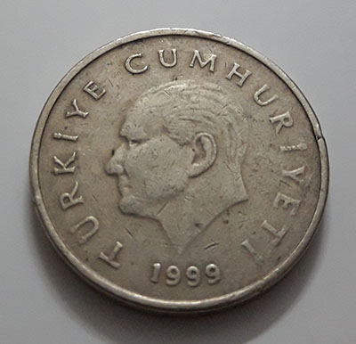 Foreign currency of Turkey, unit 50, 1999-jbj