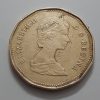 Canadian $ 1 Collectible Foreign Coin Queen of the Year 1983-ljl