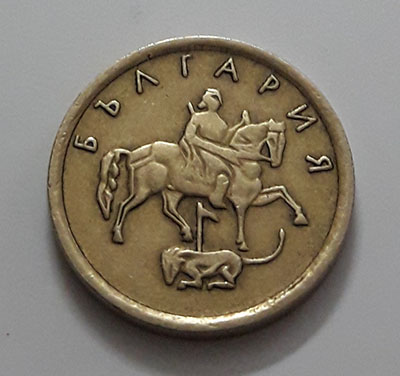 Collectible foreign coin of Bulgaria, unit 1, 1999-aqn