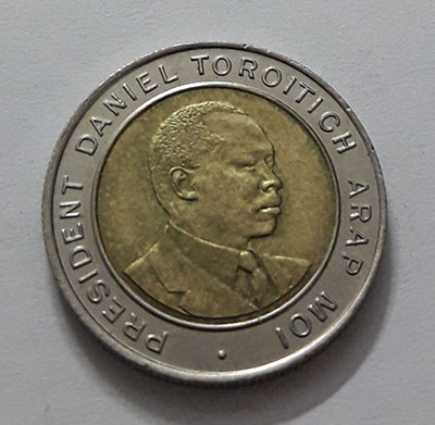 Kenya 1997 bimetallic collectible foreign coin-agr