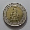 Kenya 1997 bimetallic collectible foreign coin-rag