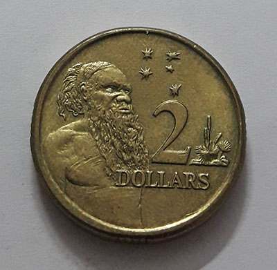 Australian collectible foreign coin $ 2 in 2016-akt