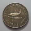 Collectible foreign coins of Macedonia in 1993-axw