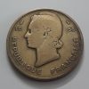Extraordinarily rare collectible foreign coin of West Africa, France, 25 francs, 1956-ppa