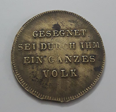 A very rare and special collectible foreign coin of the 16th century German city of Nuremberg-bvb