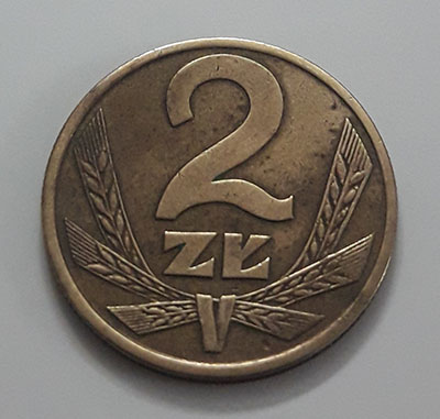Collectible foreign coin of beautiful design of Poland, unit 2, 1988-nwo