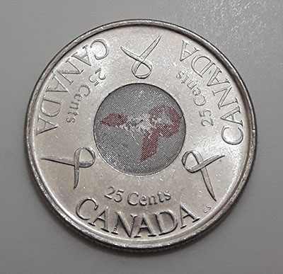Canada 2006 commemorative colored collectible foreign coin-rrk