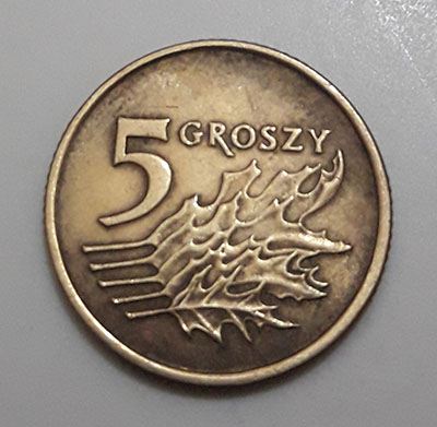Collectible foreign coins of Poland, unit 5, year 2000-wwm