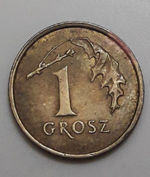 Collectible foreign coin of Poland, unit 1, 2004-mmn