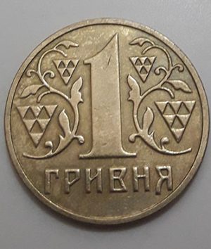 Collectible foreign coin of Ukraine, unit 1, 2002-llq